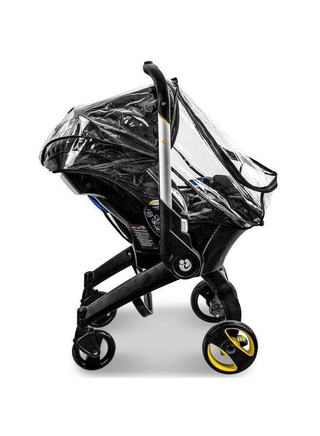 Vaxaape Car Seat Rain Cover,Food Grade EVA,Universal Baby Stroller Accessory for Infant Car Seat Stroller,Waterproof, Windproof Protection,Protect from Dust Snow - Image 3
