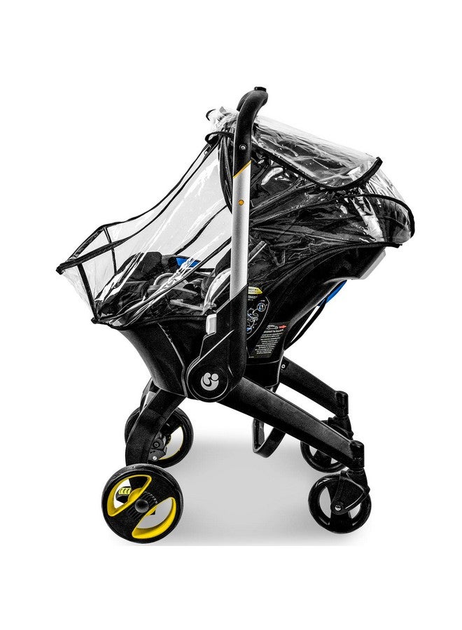 Vaxaape Car Seat Rain Cover,Food Grade EVA,Universal Baby Stroller Accessory for Infant Car Seat Stroller,Waterproof, Windproof Protection,Protect from Dust Snow - Image 4