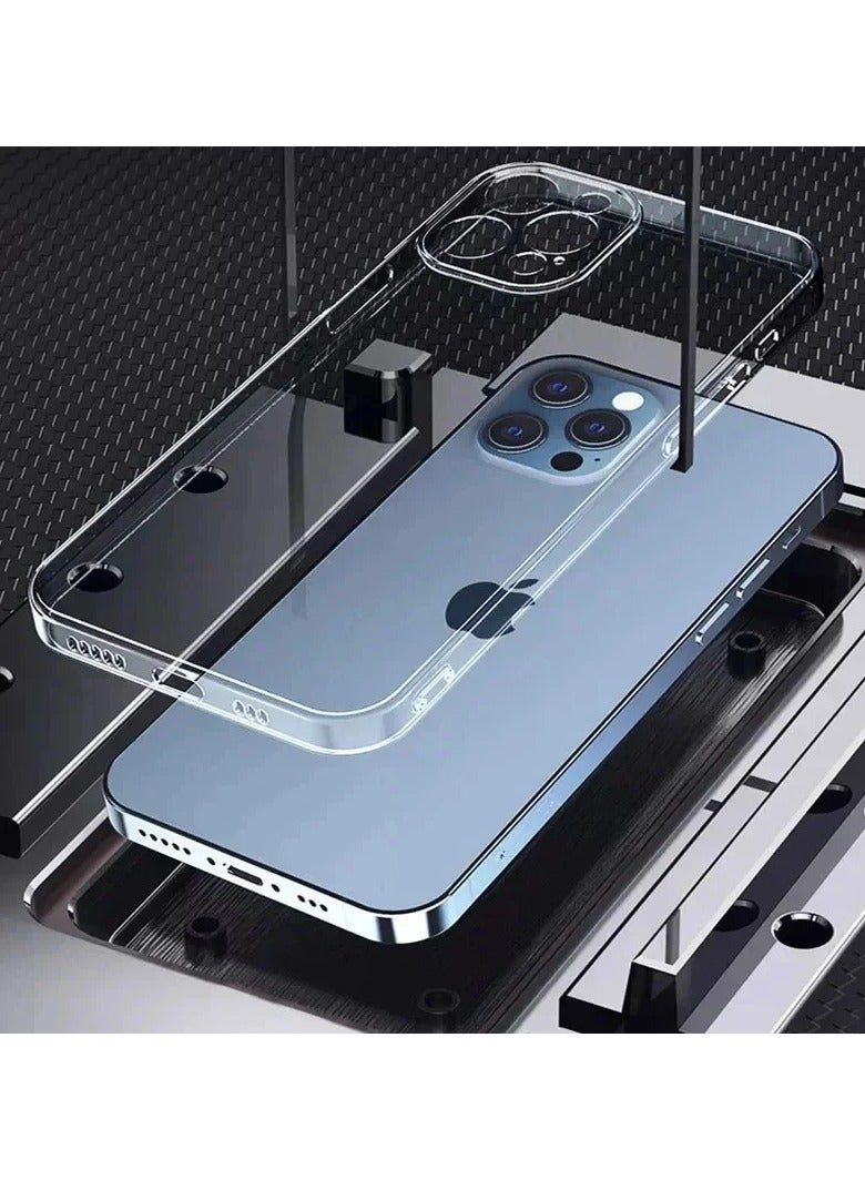 Raxoom iPhone 15 Pro Max Case 6.7 Inch  Anti-Drop iPhone 15 Pro Max Cover Transparent, Slim Crystal, Full Coverage Lens Protection,Clear - Image 3