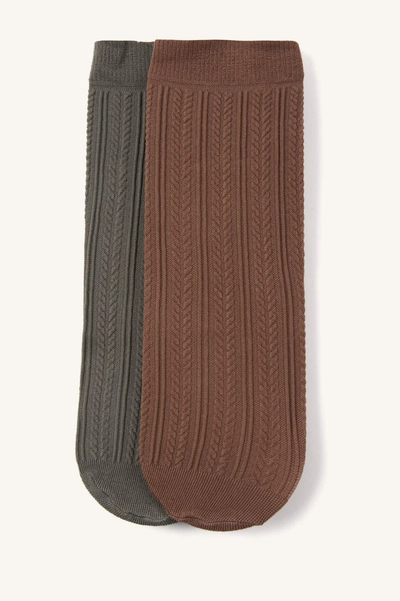 Defacto Woman 2 Piece Long Socks