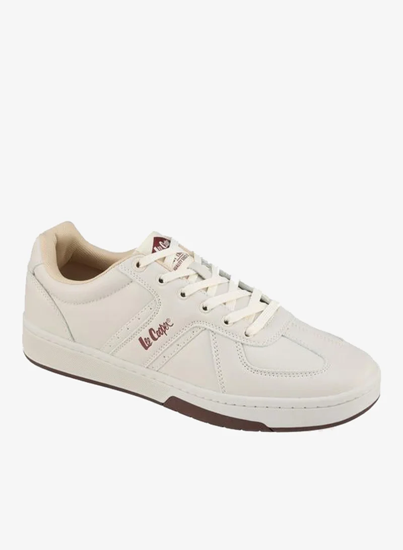 Lee Cooper Men Logo Lace-Up Sneakers