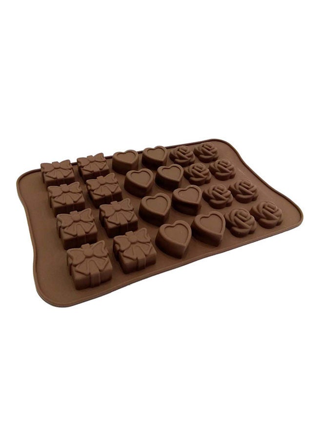 NIBEMINENT Multipurpose Bake Mold Brown 1.5x14x23centimeter - Image 3
