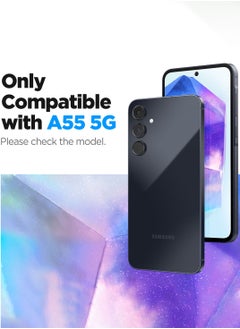 Spigen GLAStR Align Master Tempered Glass for Samsung Galaxy A55 5G Screen Protector 2 PACK  - Image 2