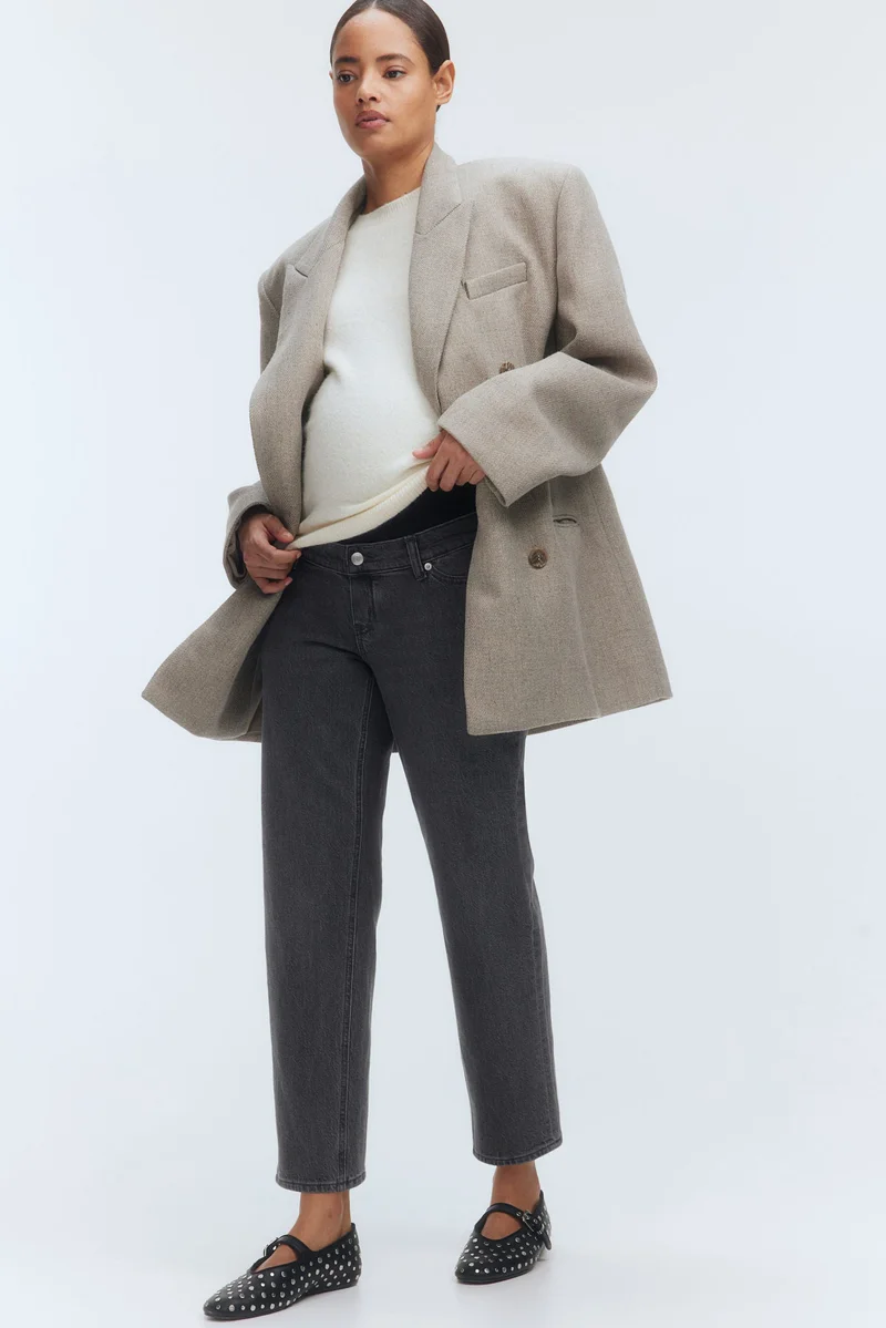 H&M MAMA Ankle-length jeans