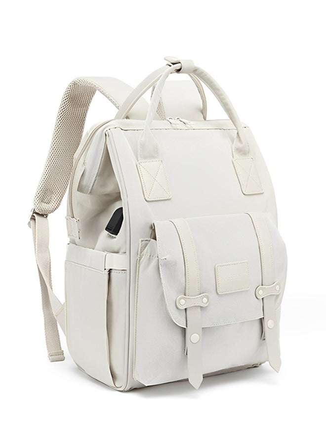 Beauenty Diaper Bag Backpack,Large Capacity Baby Diaper Bag,Multi Function Waterproof Diaper Changing Bag with USB Charge Port,Portable Mom Bag,Baby Essentials Travel Tote for Newborn Mother/Father  - Image 1