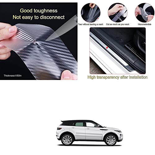 PRIKNIK Car Door Seal Strip Door Edge Guard Bumper Cover Strips Entry Sill Scuff Plate Door Anti-Scratch Waterproof Compatible with Cars - Image 5