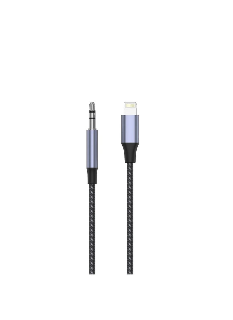 UNITEK Unitek M1209A Lightning to 3.5mm Male Aux Cable 1M  - Image 3