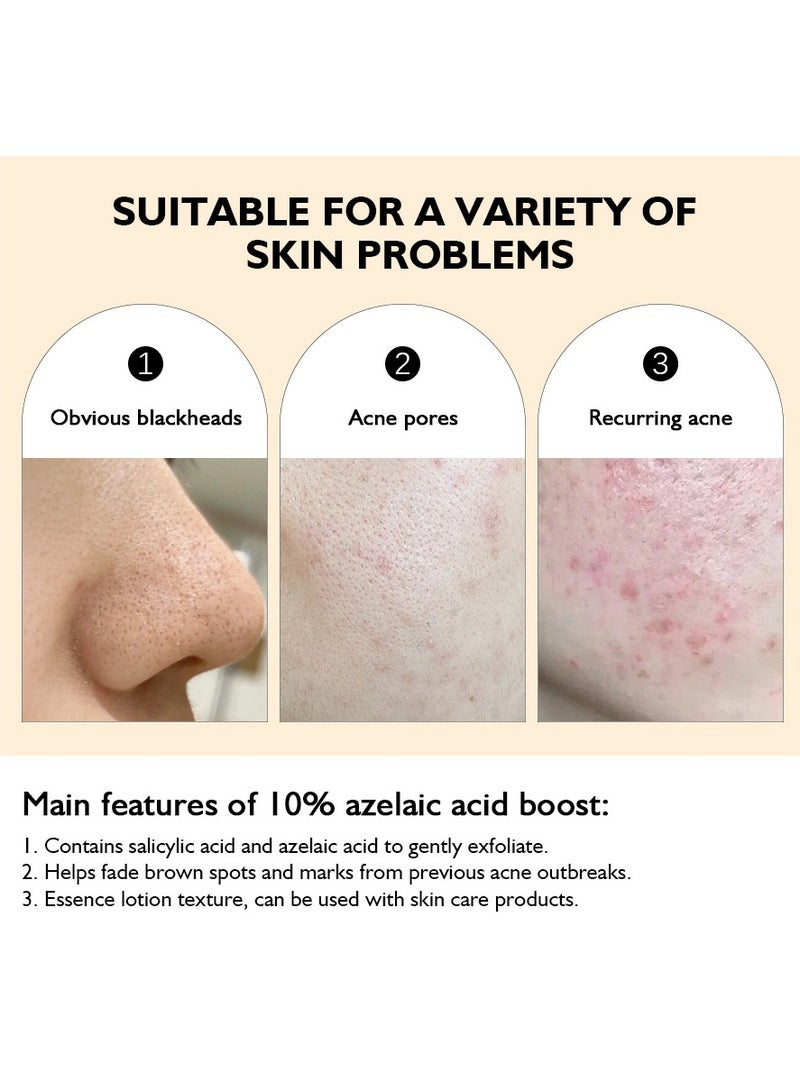 lakerain Boost 10% Azelaic Acid Booster with Licorice and Salicylic Acid - 1oz Tube - Image 3