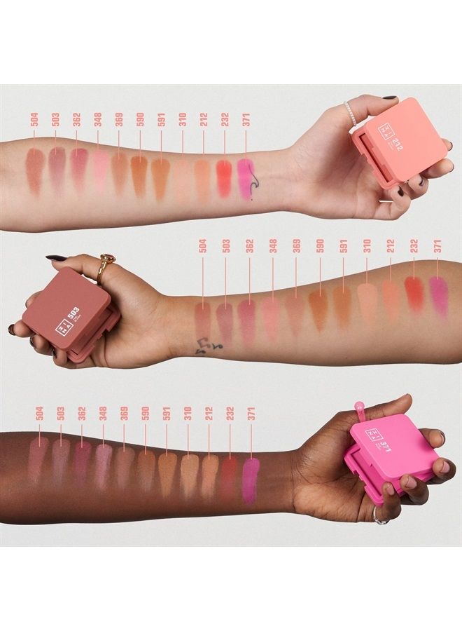 3Ina The Blush - 348 Light Pink Blush Women 0.26 oz - Image 4