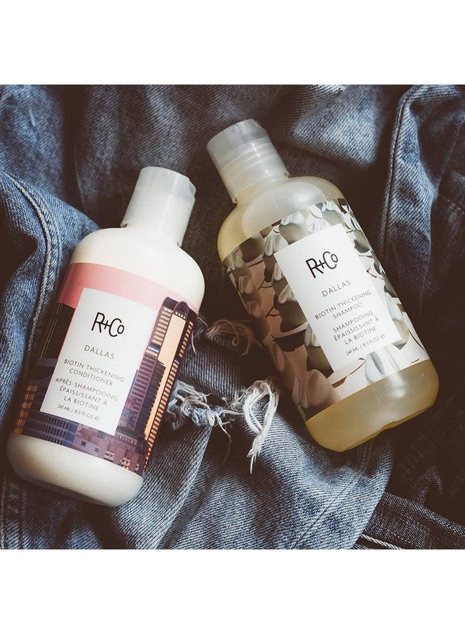 آر+كو مجموعة شامبو وبلسم دالاس بيوتين للشعر من آر+كو (٨٫٥ أونصة) + عينة فاخرة إضافية من آر+كو (٠٫٥ أونصة) | تركيبة ولمعان وتنعيم لجميع أنواع الشعر | نباتي وخالي من القسوة | - Image 4