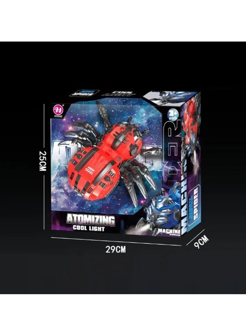 Animal Remote Control Spider Toy With Light Music Spray - Image 1