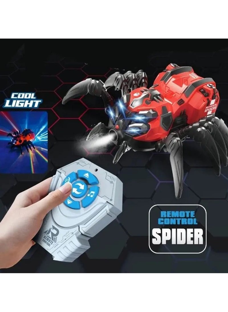 Animal Remote Control Spider Toy With Light Music Spray - Image 3