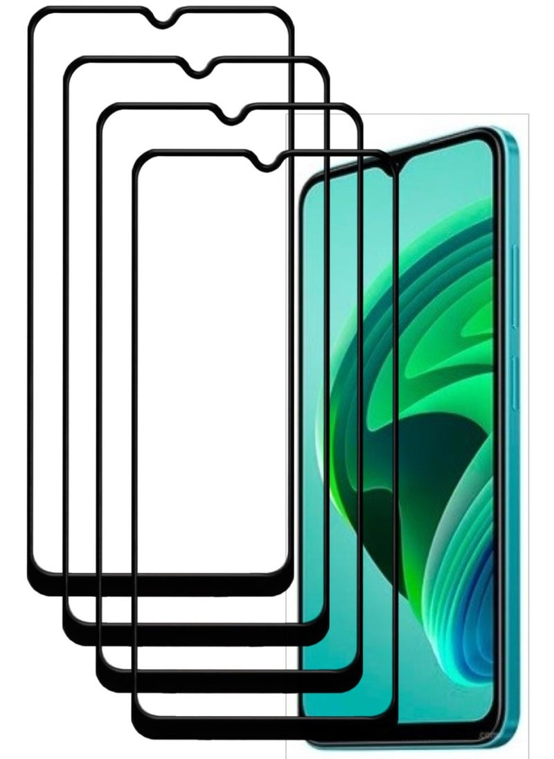 ACLIX 4 Pieces Antistatic ESD Dustproof Premium Quality High Definition Tempered Glass Screen Protector Designed For Xiaomi Redmi Note 11E - Image 1