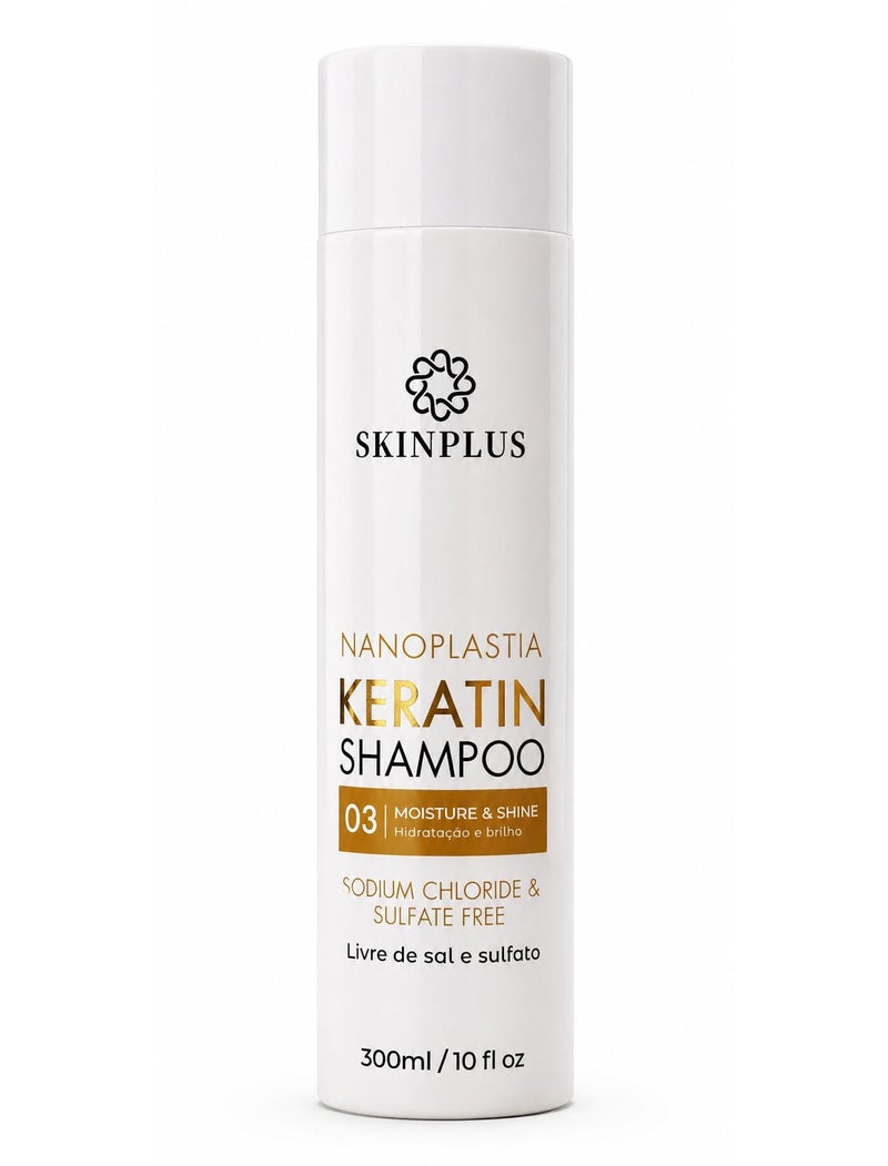 SKINPLUS NANOPLASTIA KERATIN SHAMPOO 300ml. - Image 5