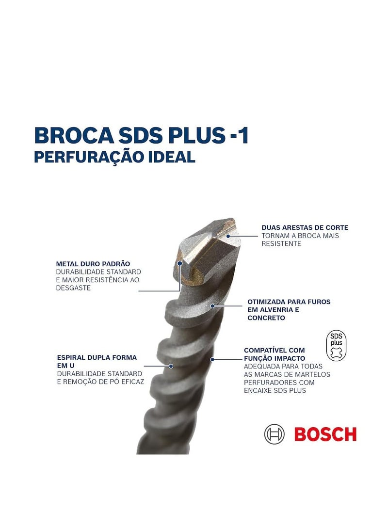 BOSCH Hammer Drill Bit SDS Plus 8 X 150 X 210MM-2608680271 - Image 3
