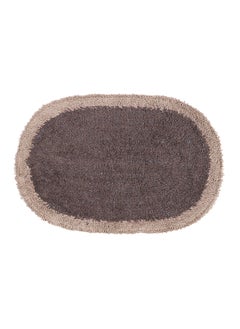 Status Contract Microfiber Soft and Super Absorbent Door Mat/Bath Mat-Brown, 38 X 58 Cm  - Image 2
