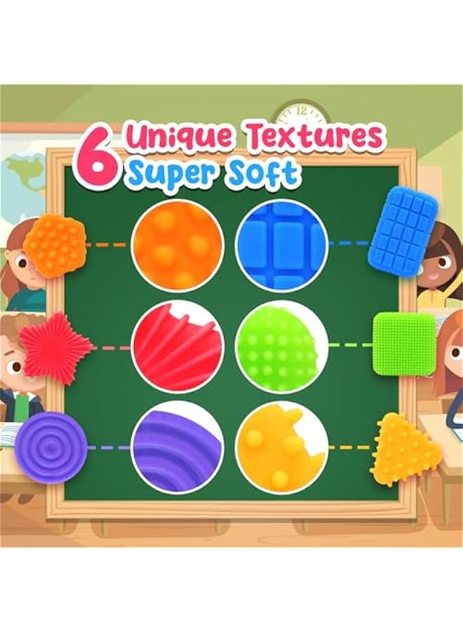 Arabest Squishy Sensory Toys for Kids Toddlers: Super Soft &  Sensory Fidget Toy for Autistic Children Special Needs | Stress Calming Toys for Kids | Baby Stocking Stuffers Fidget Toy for Autism, ADHD  - Image 3