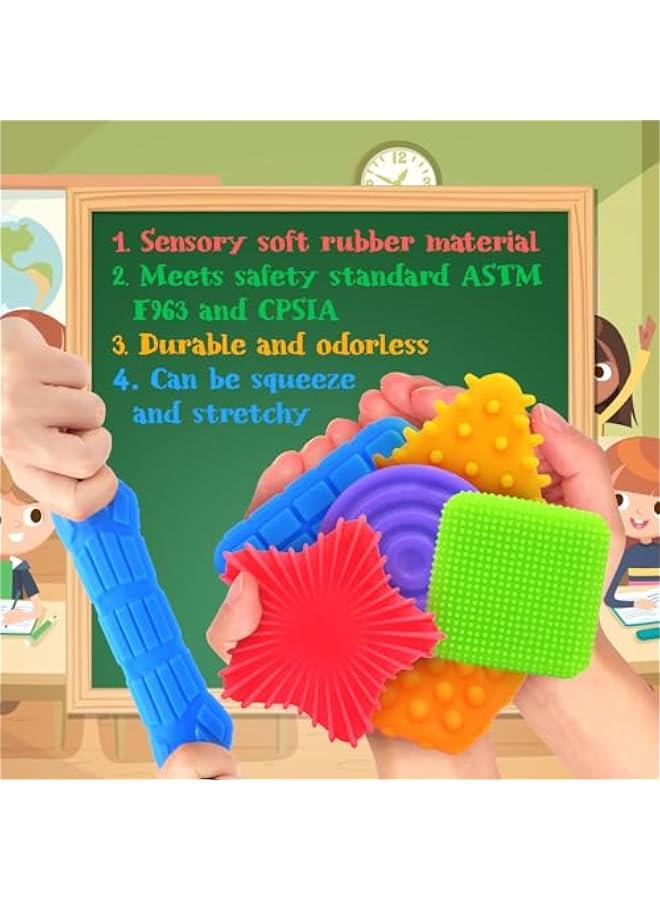 Arabest Squishy Sensory Toys for Kids Toddlers: Super Soft &  Sensory Fidget Toy for Autistic Children Special Needs | Stress Calming Toys for Kids | Baby Stocking Stuffers Fidget Toy for Autism, ADHD  - Image 4