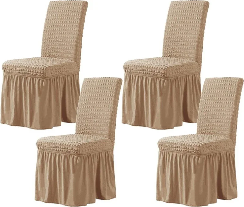 Elgeyar Bürümcük Chair Cover, Chair Cover with Skirt, Elastic, Standard Bürümcük Chair Cover