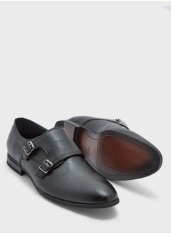 Robert Wood Monk Strap Formal Slip Ons  - Image 3