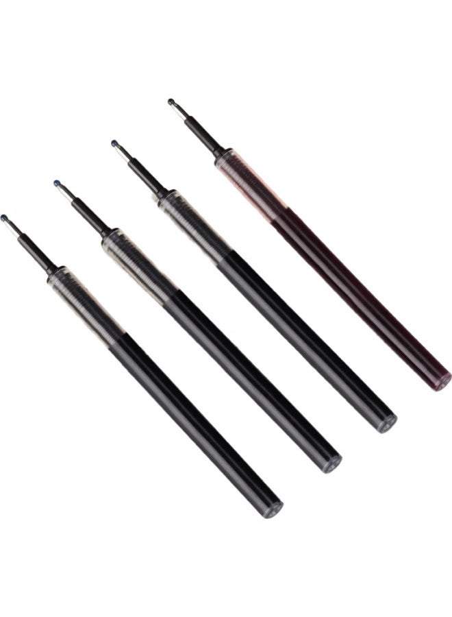 Snowhite 0.5Mm Retractable Bullet Tip Gel Pen Refills, Signature Pen Refills, Ink Pen Refills, Compatible With Jr5/Jr52 And Others, Red, 10 Pieces, Rp031 - Image 2