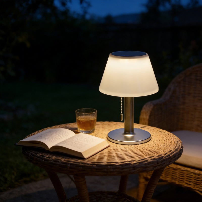 Solar Table Lamp Decorative Figurine for Villa Outdoor Bar Table Camping Ambient Light - Image 4