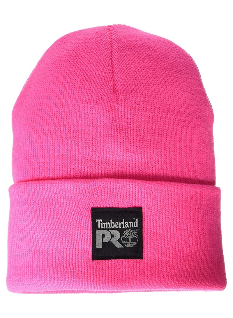 Timberland PRO Timberland PRO unisex adult Watch Cap Beanie Hat, Fuchsia, One Size US - Image 1