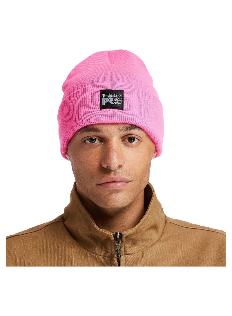 Timberland PRO Timberland PRO unisex adult Watch Cap Beanie Hat, Fuchsia, One Size US - Image 2