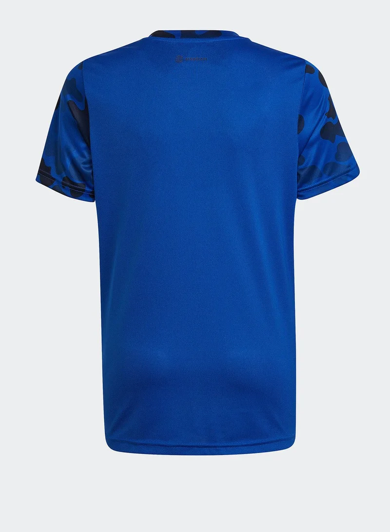 Adidas Youth D2M T-Shirt