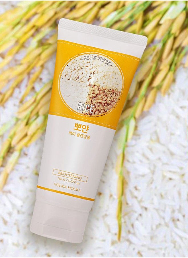 Holika Holika - Daily Fresh Rice Cleansing Foam - Image 1