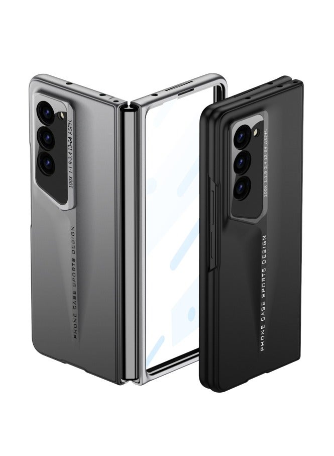 لهاتف Samsung Galaxy Z Fold 6 GKK حافظة هاتف ذات تغطية كاملة رفيعة للغاية باللون الفضي - Image 5