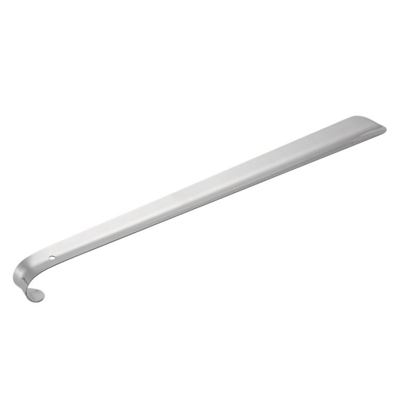 Long Handle Metal Shoe Horn: 16.5" Stainless Steel, Smooth Surface, Durable - Pain Relief Shoe Spoon for Seniors, Men, Women, Kids, Home, Office - Image 2