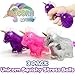 Kawaite Unicorn Squishy Ball Stress Toys 3Pack for Kids and Adults Pull Stretch Animals Colorful Squeeze Toys Squishy Unicorn Stress Ball for Special Needs Easter Basket Stuffers - Image 4