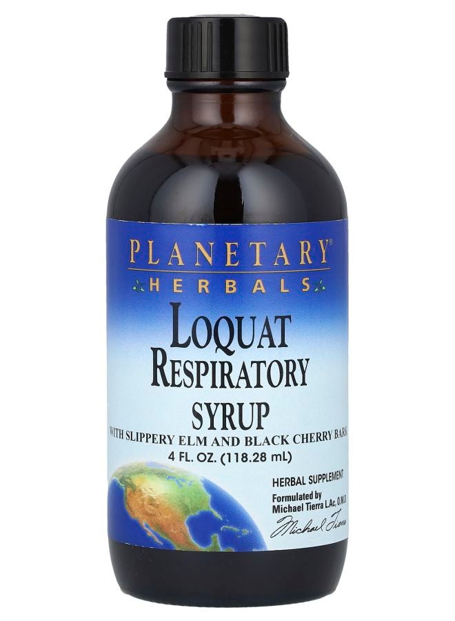 Loquat Respiratory Syrup 4 fl oz (118.28 ml)