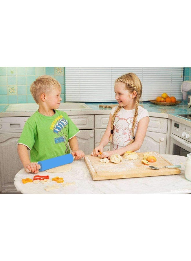 Koogel 9 Inch Mini Rolling Pin, 2 PCS Wooden Handle Rolling Pin for Kids Dough Rollers for Baking Supplies Home Kitchen - Image 5