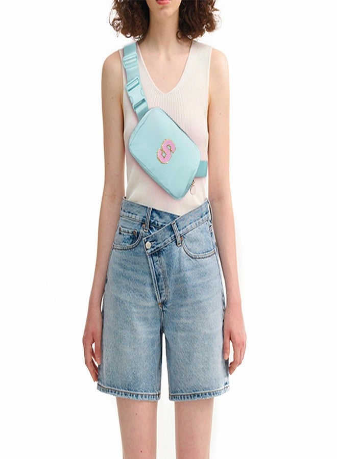 Uygafly Birthday Gifts for 6 7 8 9 10 11 12 13 Year Old Girls,Belt Bag for Women Girls Fanny Pack Crossbody Bags for Kids,Fashion Waist Packs Cute Teen Trendy Stuff Travel Essentials | Blue,S - Image 2
