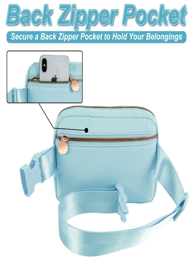 Uygafly Birthday Gifts for 6 7 8 9 10 11 12 13 Year Old Girls,Belt Bag for Women Girls Fanny Pack Crossbody Bags for Kids,Fashion Waist Packs Cute Teen Trendy Stuff Travel Essentials | Blue,S - Image 4