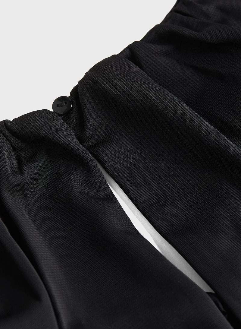 H&M Tiered Wide Leg Jumpsuit