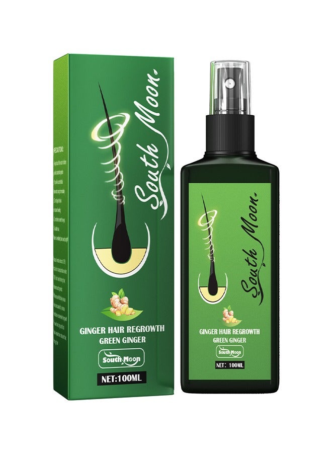SOUTH MOON Ginger Hair Regrowth ,Hair Treatment Hair Growth Serum Hair Spray ,Hair Loss Treatments, Aids against Hair-thining, Hair Regrowth Treatment 100ml - Image 1