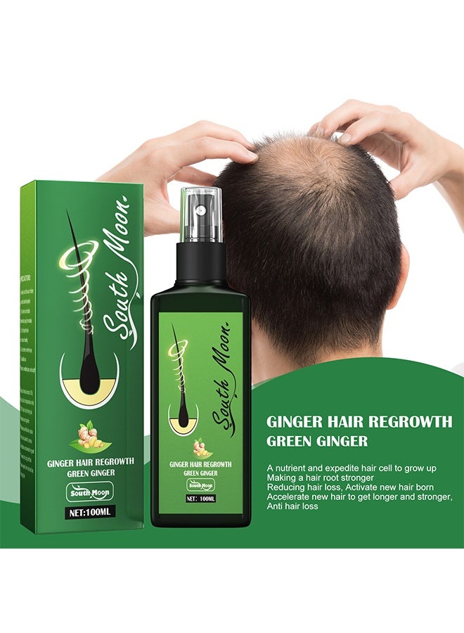 SOUTH MOON Ginger Hair Regrowth ,Hair Treatment Hair Growth Serum Hair Spray ,Hair Loss Treatments, Aids against Hair-thining, Hair Regrowth Treatment 100ml - Image 2