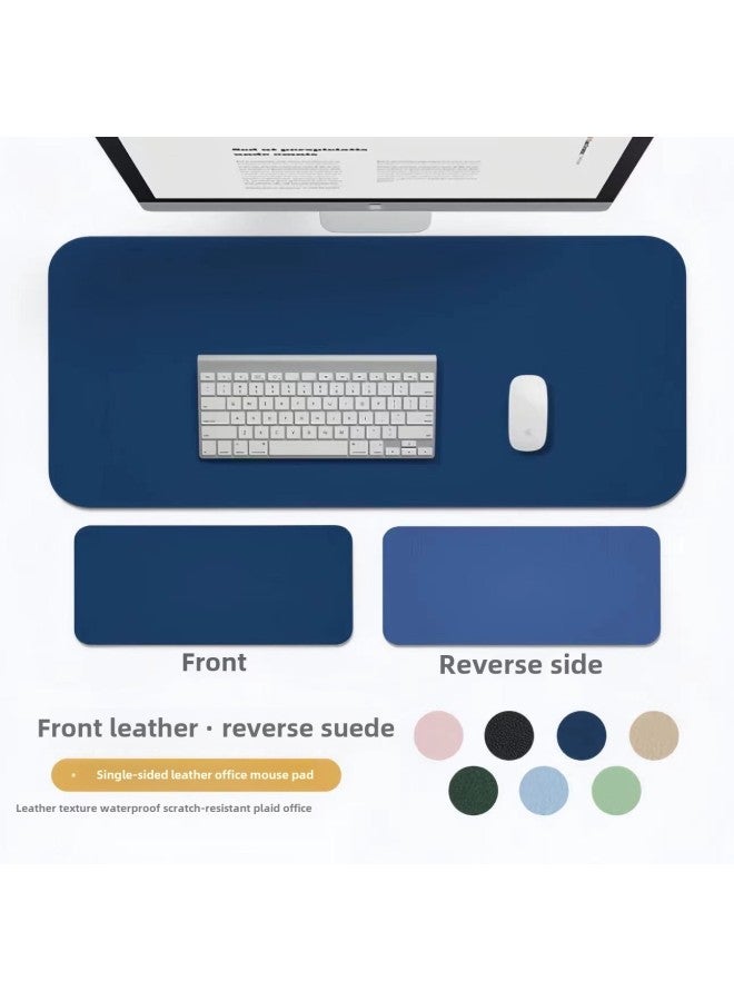 Mouse Pad Laptop Office Desk Pad Waterproof Dirty Resistant Student Desktop Writing Pad Support Printing LOGO-Color:40*90cm-Pattern:Iceland White 】 - Image 2