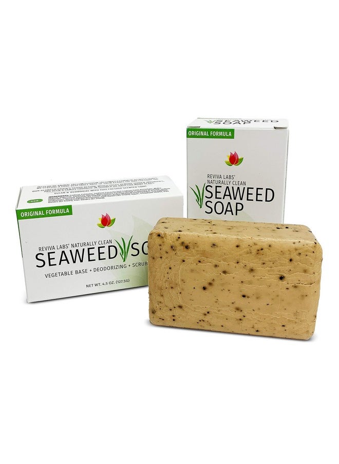 Reviva Labs - Reviva Original Formula Seaweed Soap 4.5 Oz. (127.5 G) Naturally Clean And Deodorize Your Skin With This Freshly Scented Soap - Image 1