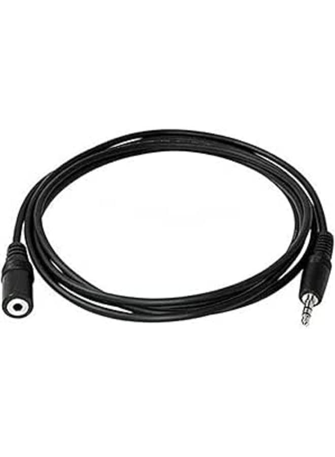 Male to Female Stereo Audio Extension Cable (3.5mm, 1m)