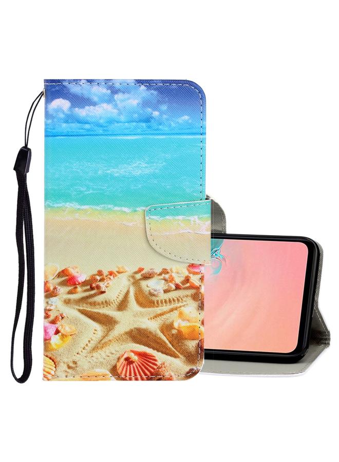S-TOP Case For Galaxy A71 3D Colored Drawing Horizontal Flip PU Leather Case with Holder & Card Slots & Wallet - Image 1