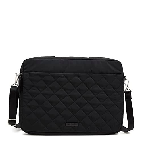 Vera Bradley Women's Performance Twill Laptop Crossbody Workstation, Black, One Size - Image 1