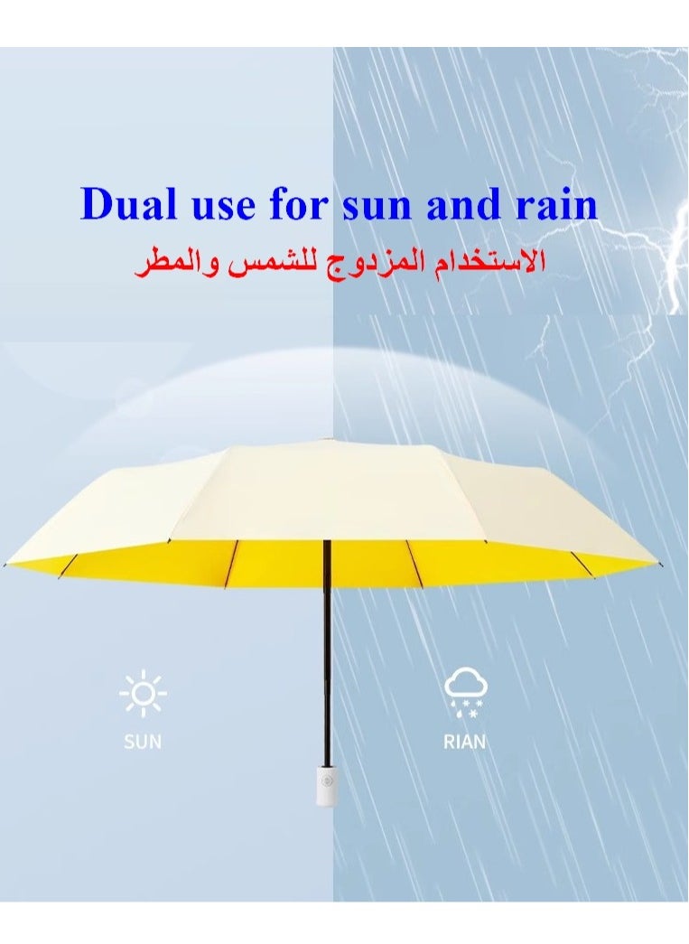 Generic Water-changing color umbrella sun umbrella fun umbrella for sunny and rainy days strong shading Green  - Image 3