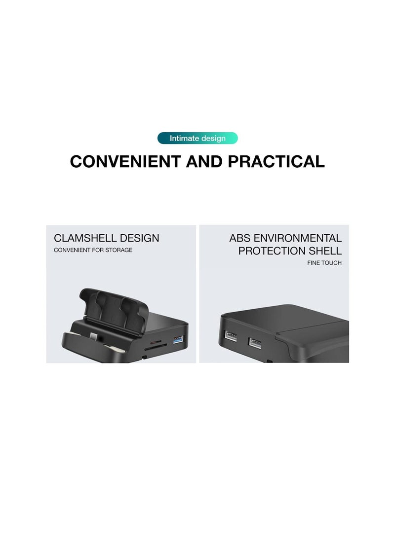 محطة إرساء 4K HDMI، محطة إرساء 4K HDMI محمولة لـ Samsung DeX، محطة إرساء USB C للهاتف الذكي إلى HDMI، متوافقة مع سامسونج/هواوي/ماك بوك/ديل/إتش بي (2023)