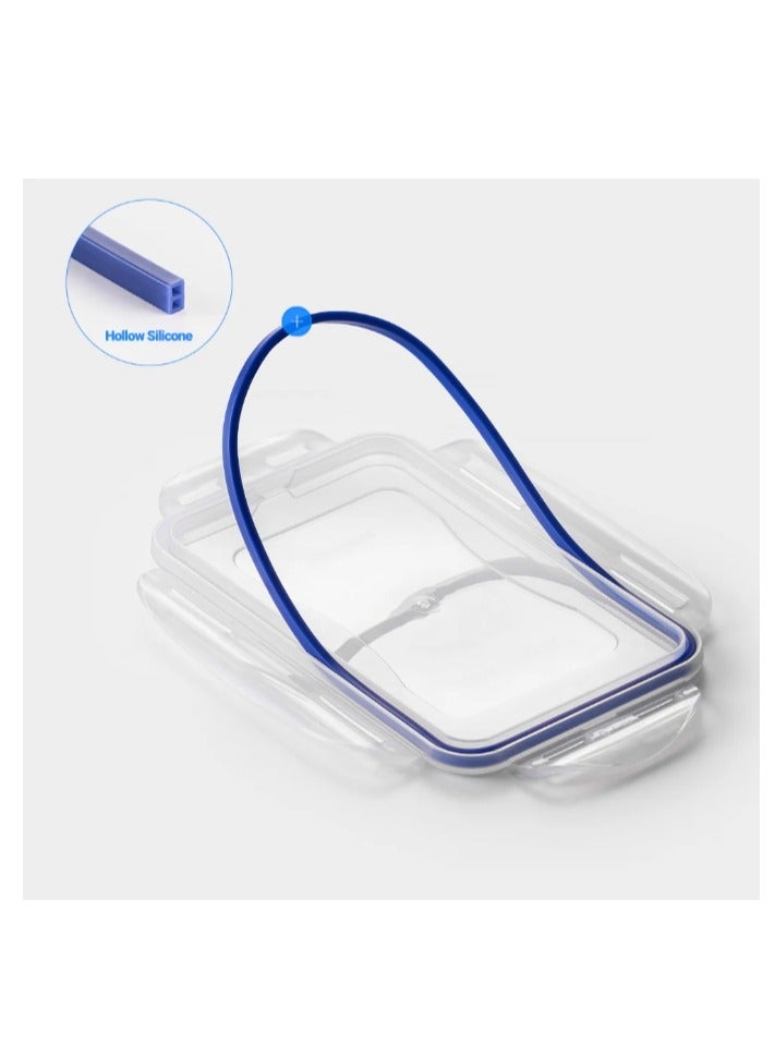 LOCK & LOCK لوك إن لوك حاوية طعام مستطيلة 360 مل - خالية من BPA، آمنة في الميكروويف، الفريزر، وغسالة الصحون - Image 2