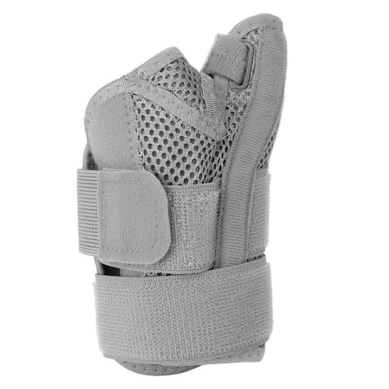 Thumb Stabilizer Brace Left Right Hand Fixed Dual Support Wrist Guard Adjustable for Fitness Exercise - Image 5