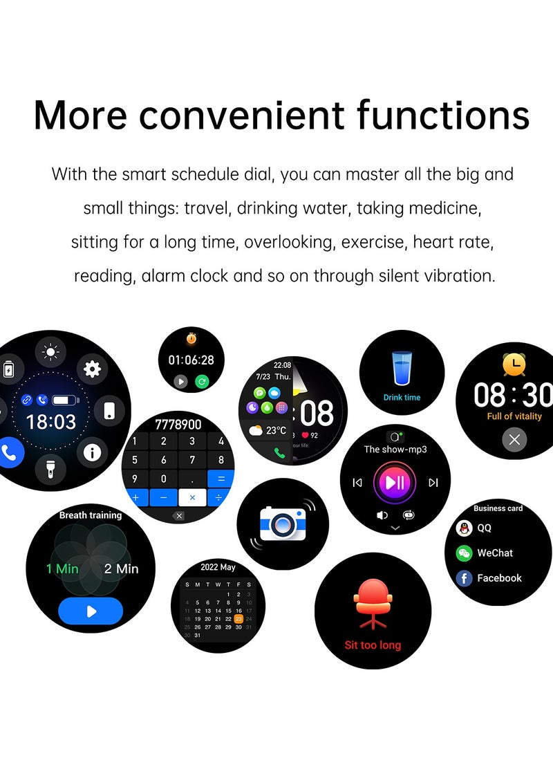 دوشر - ساعة ذكية، شاشة AMOLED - Image 1